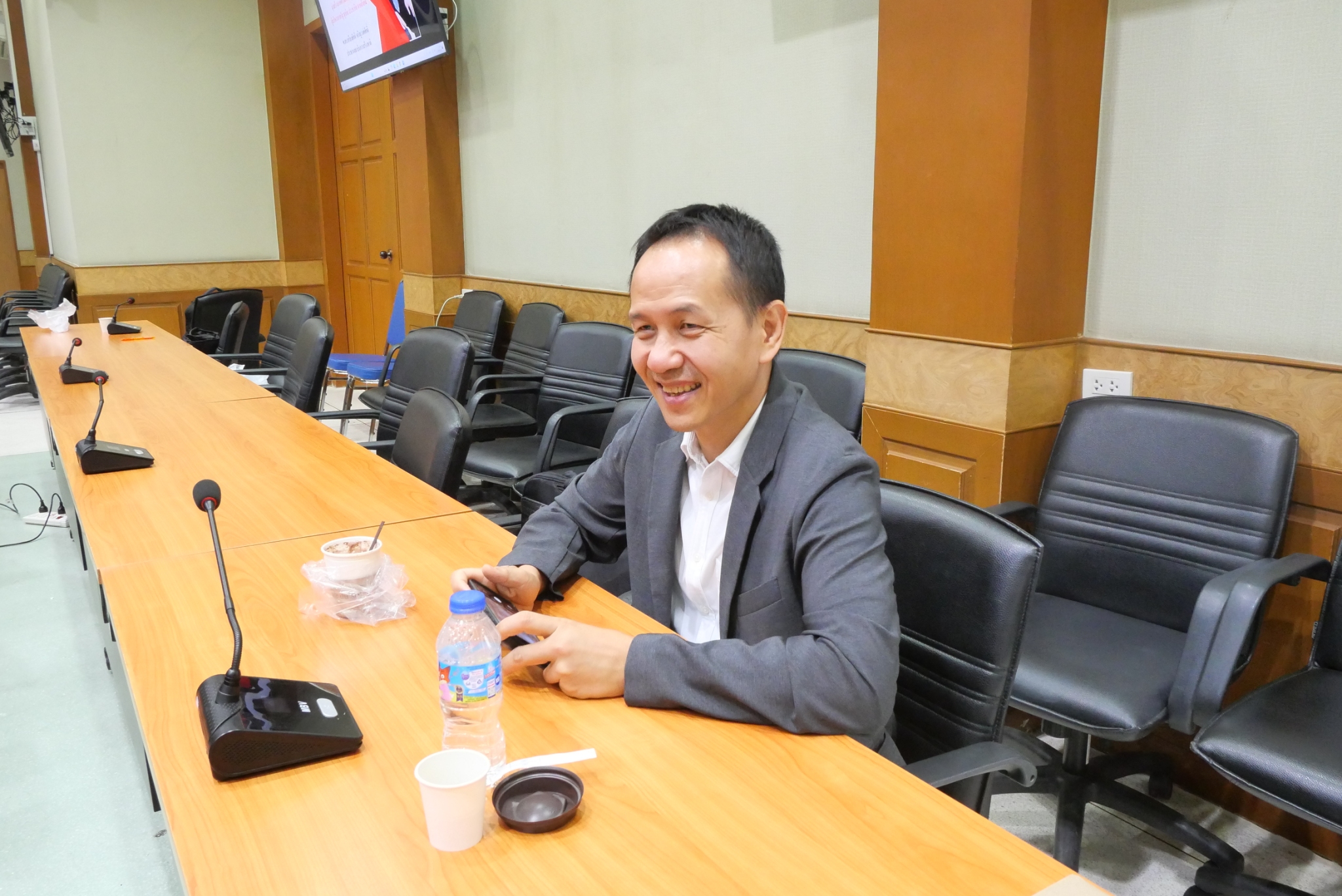 title - สำนักงานการปฏิรูปที่ดินเพื่อเกษตรกรรม ส.ป.ก. ต้อนรับคณะสถาบันการสร้างชาติ (สกสช.)&nbsp;Nation-Buliding Institute (NBI) ในการเข้าเยี่ยมหน่วยงานองค์กรของ ส.ป.ก.